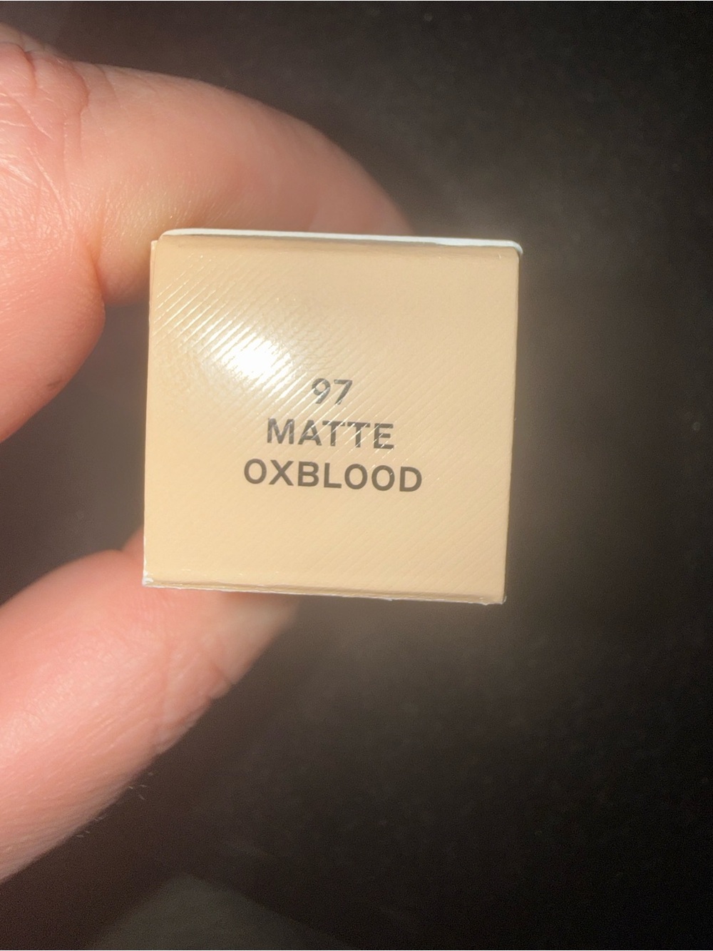 Burberry Matte Lipstick 97 Oxblood - Deep Red